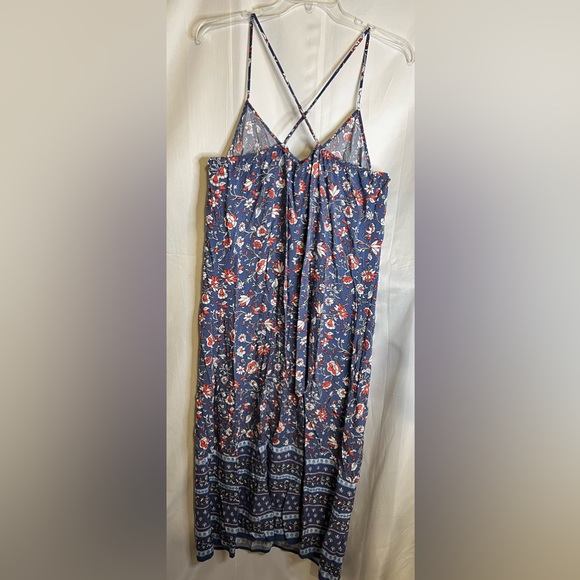 4 Old Navy Cotton Cross Strap Midi Casual Dresses. Size XL. - Picture 3 of 14